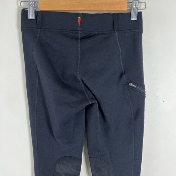 Kerrits Women’s Black Riding Pants Fleece lined Size Small equestrian Horse Back - Picture 4 of 14